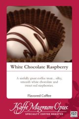 White Chocolate Raspberry Flavored Coffee